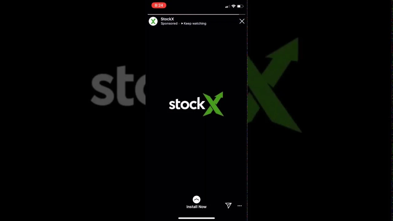 StockX 2019 | #Ad Commercial Spot Instastories
